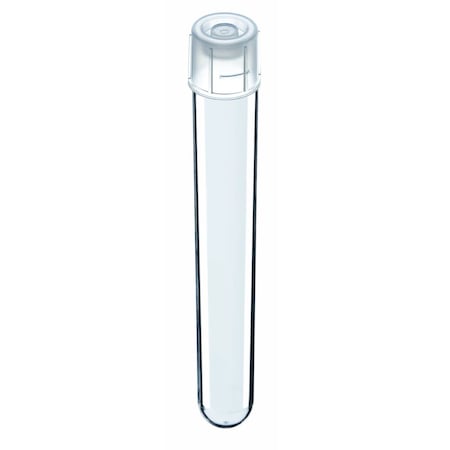 LABCON NORTH AMERICA Culture tubes, Polystyrene, Non-graduated, 17x100 mm, Sterile w/2 Position Cap, 500/PK 168597LC